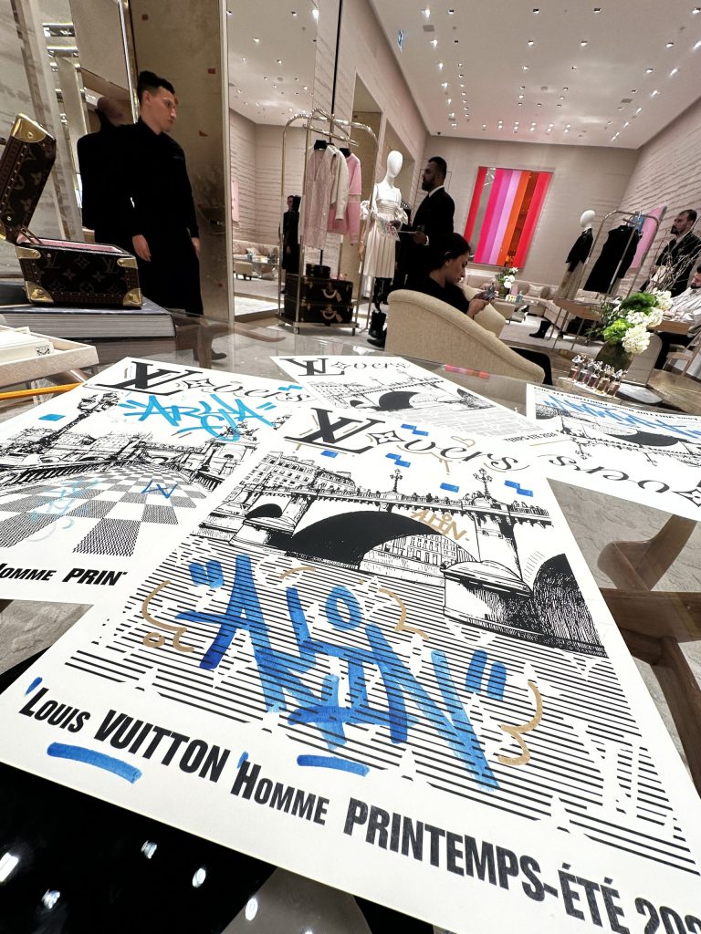 Poke Two Graffiti Artist - Louis Vuitton